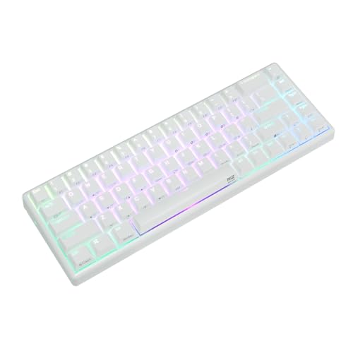 Amazon | NiZ キーボード 【Atom68白い無線RGB】 静電容量無接点